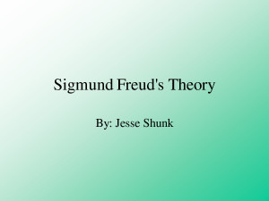 Sigmund Freud's Theory by l443zl