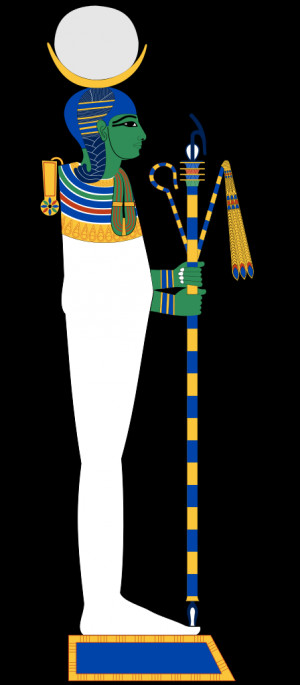 Ancient Egyptian God Khonsu