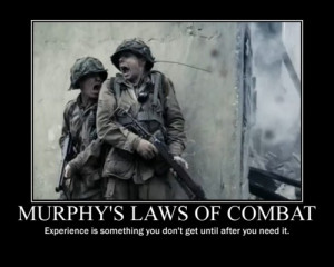 Murphy's law of combat - Military humor