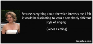 More Renee Fleming Quotes