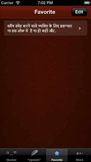 Bhagvad Gita Hindi Quotes - iPhone Mobile Analytics and App Store Data