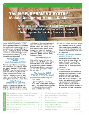 BCI Joists Span Tables