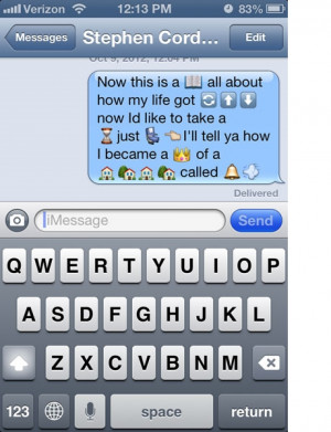 20 totally genius Emoji conversations