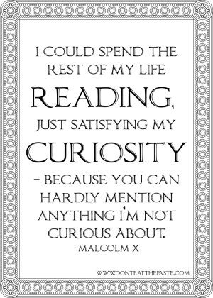 Printable Quote about reading