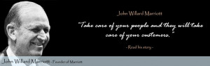 Willard Marriott Quotes J. Willar