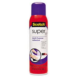 Scotch Super 77 Multipurpose Spray Adhesive, 13.57 oz, Aerosol