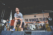 The Wonder Years performing at Vans Warped Tour 2013 in Mesa, Arizona
