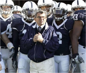 Joe Paterno -Less Saturday In State College And Elsewhere: A Photo