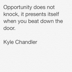 Go out and beat down some doors right now. Everyone deserves the ...