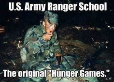 US Army Rangers Hunger Games...lol #MilitaryHumor More