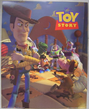 Disney Toy Story Woody Poster