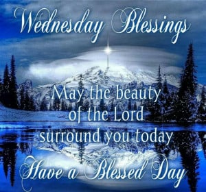 Wednesday blessings...