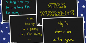 Star Wars Quote Display Posters - Poster, Displays, Visuals