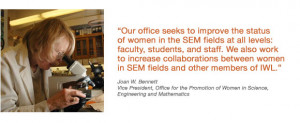 ... for the Promotion of Women in Science, Engineering and Mathematics