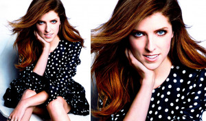 Anna Kendrick is wearing Dolce&Gabbana SS2014 on Marie Claire