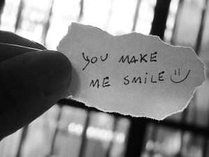You make me smile :)
