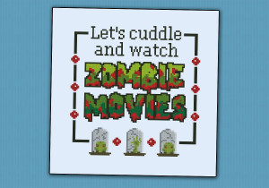 Home Products Cross Stitch Patterns Various Quotes Let's cuddle quote