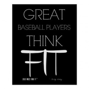 Baseball Sayings Posters & Prints