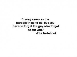 cute, dont forget, love, pretty, quote, quotes, the notebook
