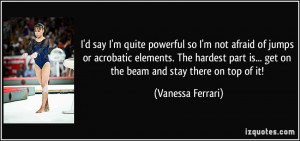 Vanessa Ferrari Quote