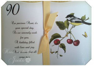90th Birthday Cards. 90th Birthday Card Verses . View Original ...
