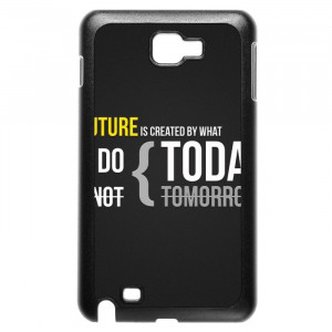 Future Motivational Quotes Galaxy Note Case