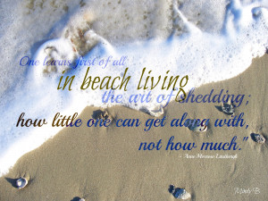 Beach Living Quote of the Day