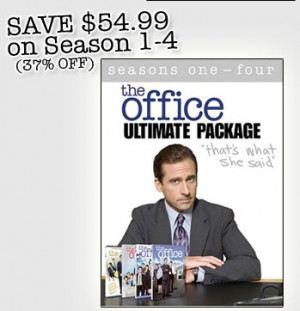 Have you checked out the Ultimate Package-- that's what she said. It's ...