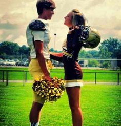 couples Pictures Ideas, Cheerleading, Cheer And Football Couples ...