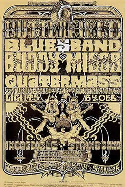 Home > Poster Search > The Paul Butterfield Blues Band at the Fillmore ...