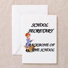 Cute Secretary day Greeting Card