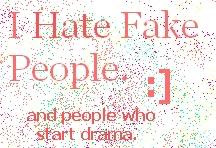 quotes sayings fake people drama Image