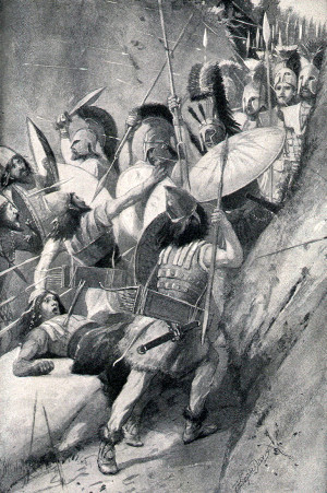 Greek Battle of Thermopylae,Salamis.Marathon.