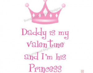 Daddy Baby Girl VALENTINES Day Shir t INSTANT DOWNLOAD Printable Crown ...