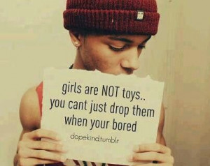 Girls are not toys