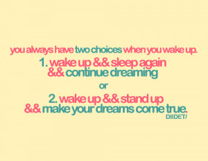 cute, dreams, pink, quotes, typography