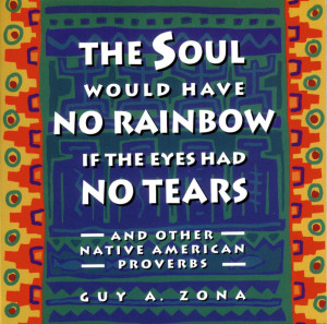 CP460- THE SOUL WOULD HAVE NO RAINBOW if the Eyes had No Tears by Guy ...