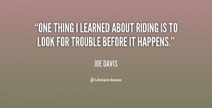 Joe Davis Quotes