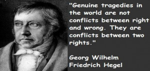 Georg Wilhelm Friedrich Hegel quotations, sayings: