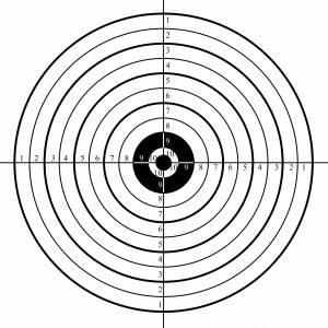 target paper target sheet for shooting china target paper target