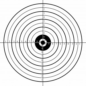 target paper target sheet for shooting china target paper target