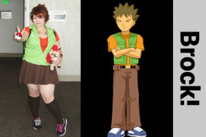 Brock from Pokemon (Gender Bent) Cosplay! by StitchyGirl