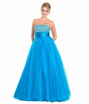 Junior Plus Ball Gown Prom...