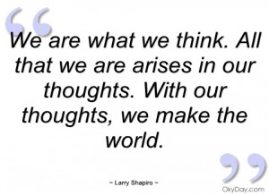 imagem we are what we think