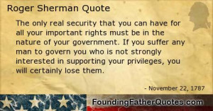 Quotes by Roger Sherman