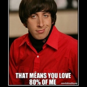 Big bang theory! Too funny (: