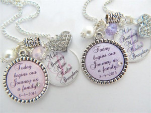 step-daughter-gift-step-mother-purple-chram-necklace-wedding-keychain ...