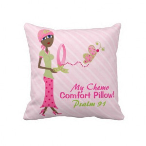 Chemo Comfort PillowThrow Pillow 20