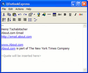 Quotes Free Signature Tool Screenshot to Quotes review