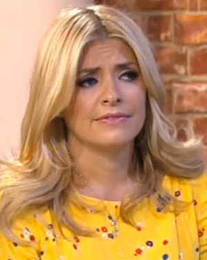 Holly Willoughby braved hitting back at the This Morning regular [ITV]